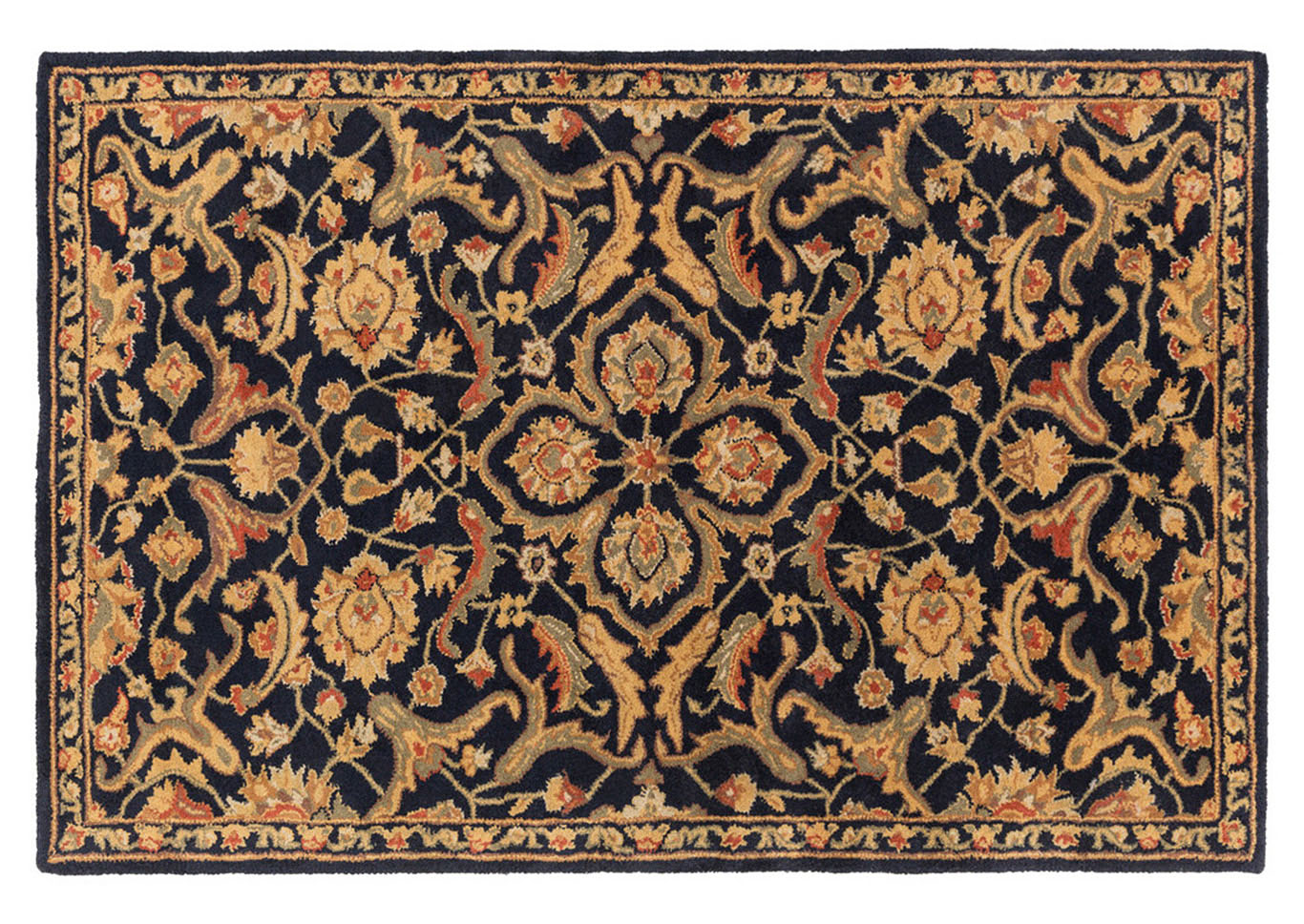 Middleton Black Area Rug,Surya