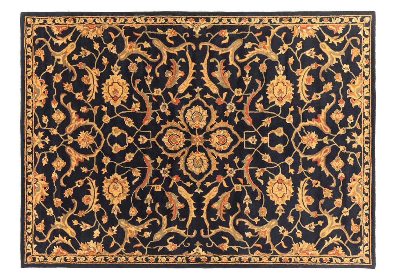 Middleton Black Area Rug,Surya