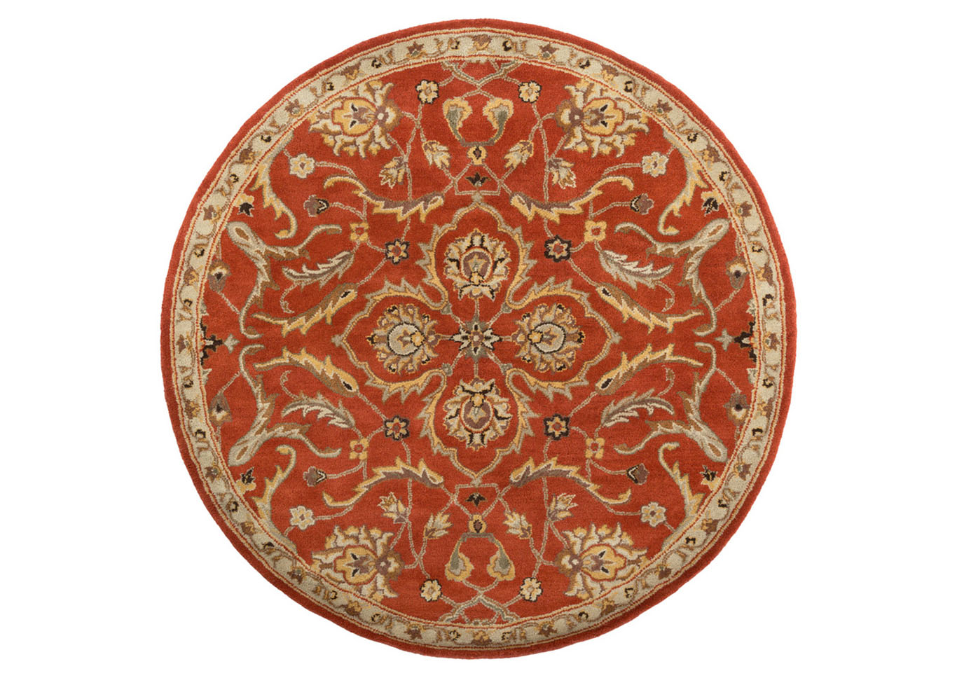 Middleton Orange Area Rug,Surya