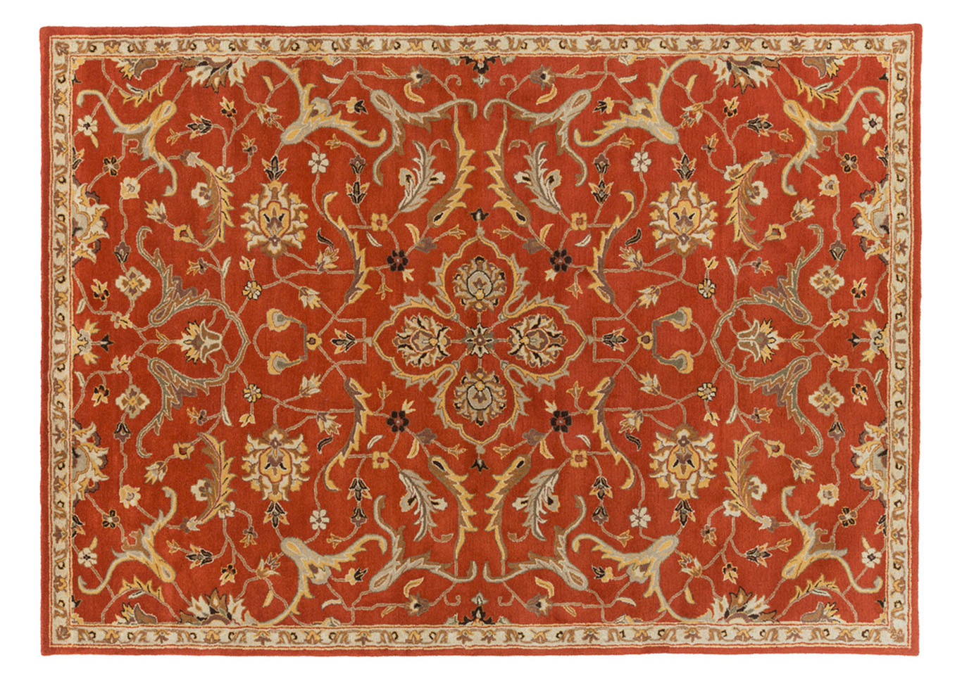 Middleton Orange Area Rug,Surya
