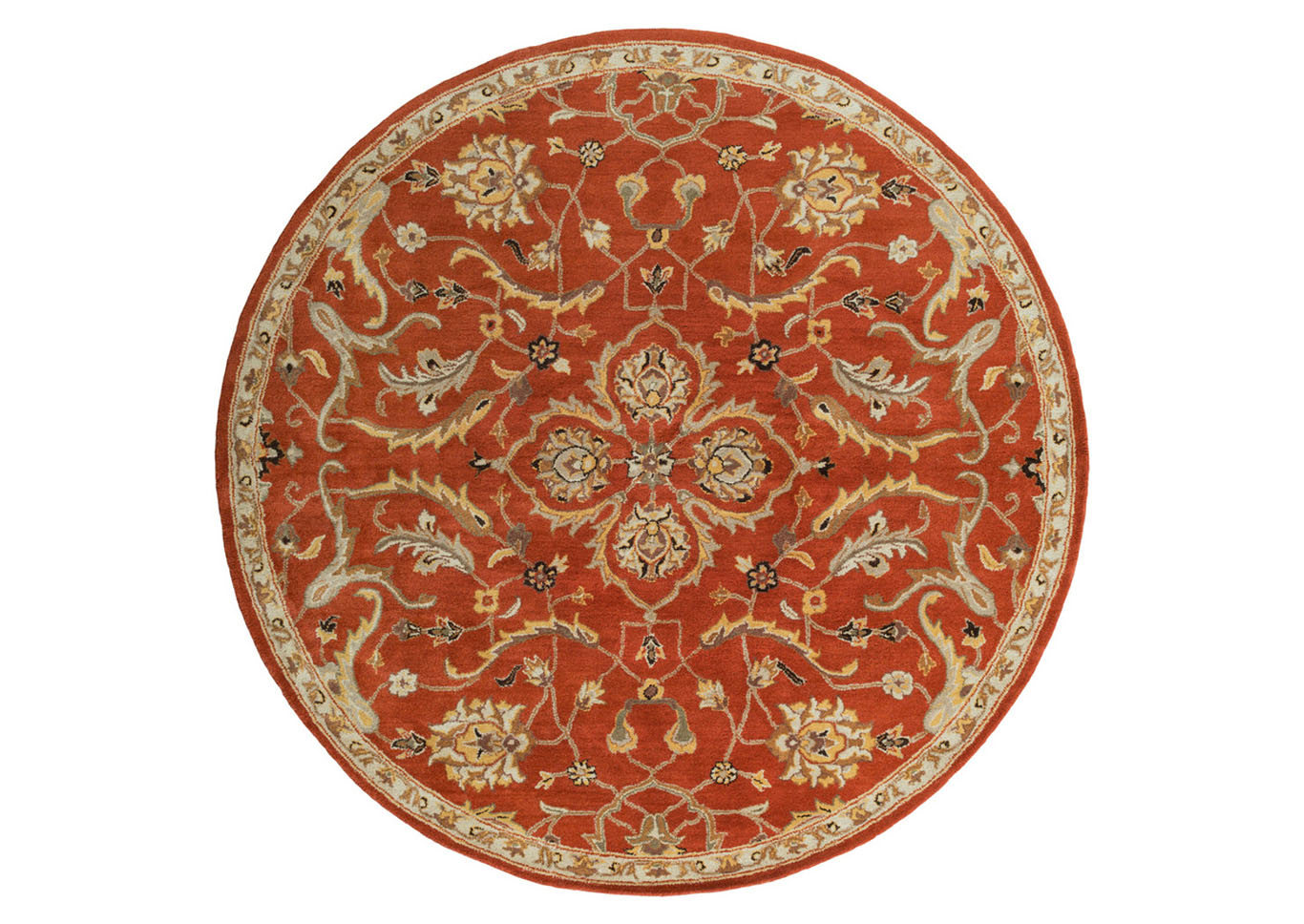 Middleton Orange Area Rug,Surya