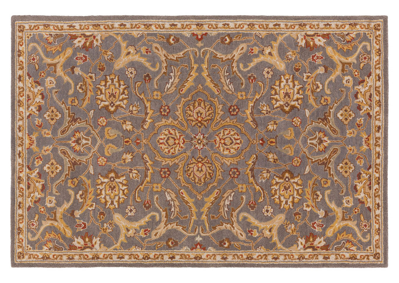 Middleton Gray Area Rug,Surya
