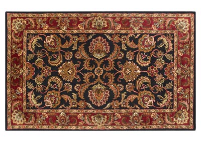 Image for Ancient Treasures Black Area Rug