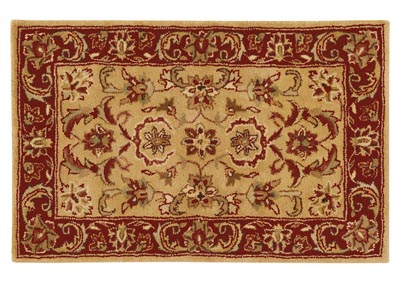 Image for Ancient Treasures Green Area Rug