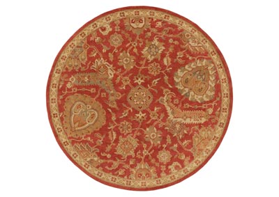 Image for Ancient Treasures Red Area Rug