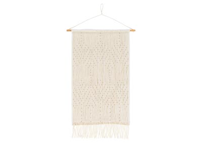 Amare White Wall Hanging