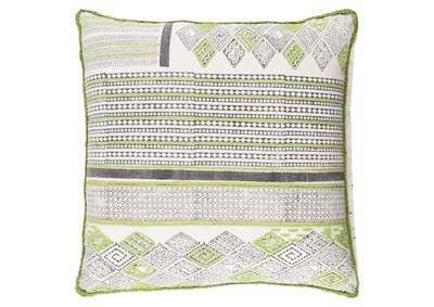 Image for Aba Green Pillow w/Down Insert
