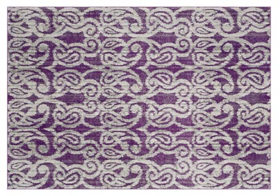 Image for Aberdine Purple Area Rug