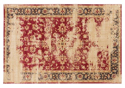 Image for Arabesque Red Area Rug