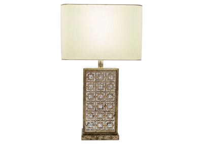 Image for Aetna Gold/Silver Table Lamp