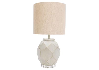 Image for Alma White Table Lamp