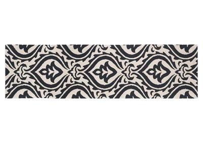 Image for Annette Black & White Runner