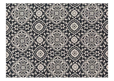 Image for Annette Black Area Rug