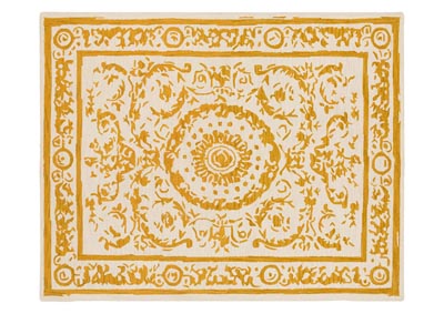 Image for Armelle Yellow Area Rug