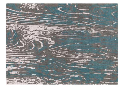 Image for Artist Studio Teal, Dark Brown, Black, Light Gray, Silver Gray Area Rug