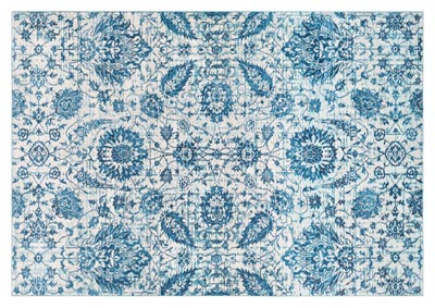 Image for Aura Silk Blue Area Rug