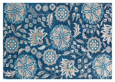 Image for Aura Silk Blue Area Rug