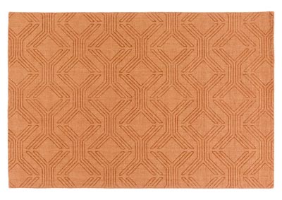 Image for Ashlee Orange Area Rug