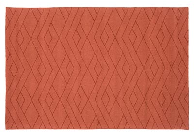 Image for Ashlee Orange Area Rug