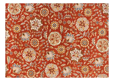 Image for Athena Orange Area Rug