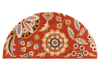 Image for Athena Orange Area Rug