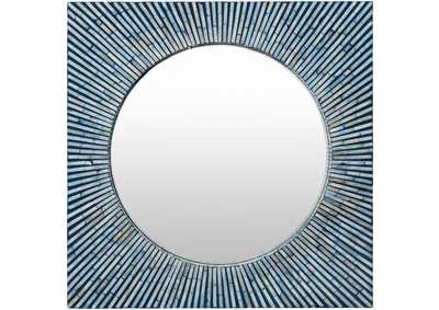 Avondale Blue Mirror