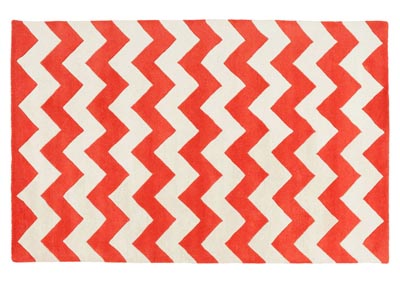 Image for Transit Orange Area Rug
