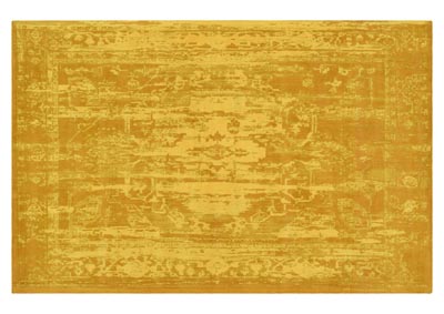 Image for Elegant Yellow Area Rug