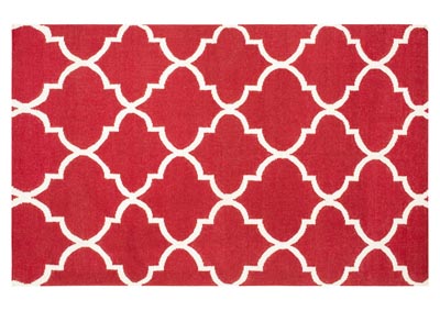 Image for York Red Area Rug