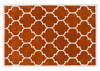 Image for Transit Orange Area Rug