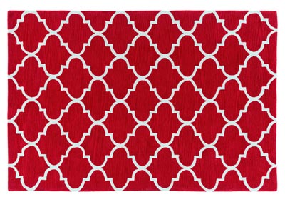 Image for Holden Red Area Rug