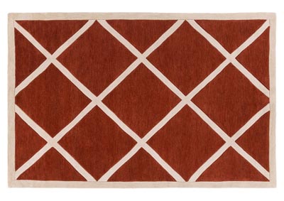 Image for Holden Orange Area Rug