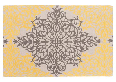 Image for Hermitage Yellow Area Rug