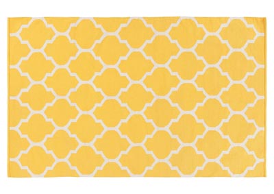 Image for Vogue Yellow Area Rug