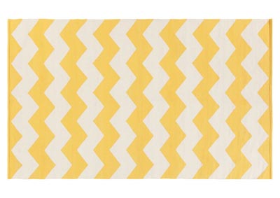 Image for Vogue Yellow Area Rug