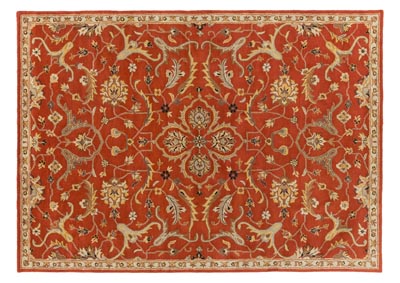 Image for Middleton Orange Area Rug