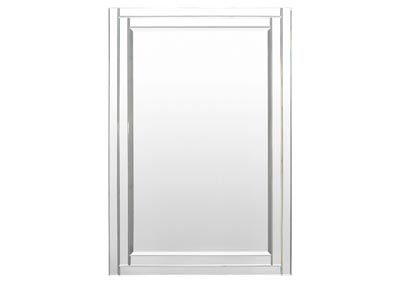 Bancroft silver Mirror
