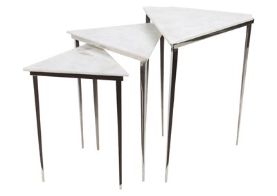 Image for Westover Silver Side Table Set