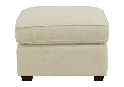 Image for Isabella Cream Stationary Ottoman