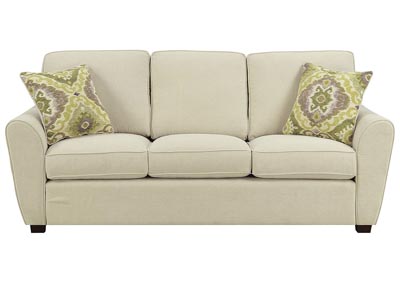 Image for Isabella Cream Stationary Sofa