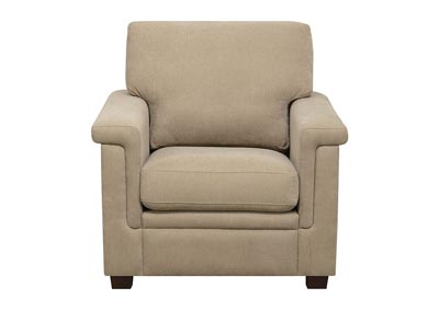 Image for Alexandra Beige Stationary Chair