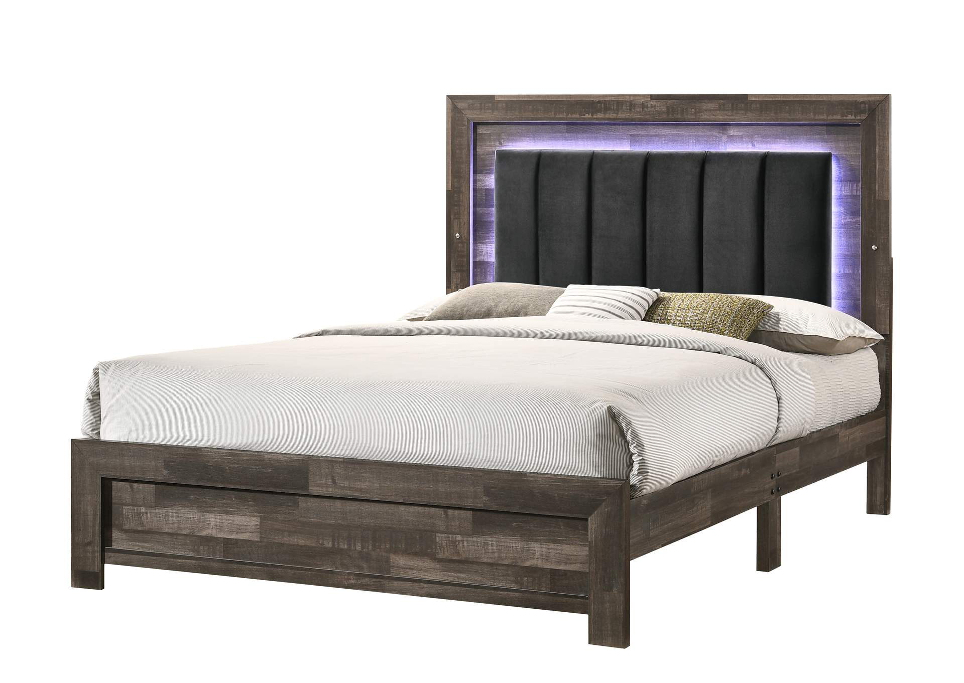 Johnny Brown Full Bed w/ LED,Titanic Furniture