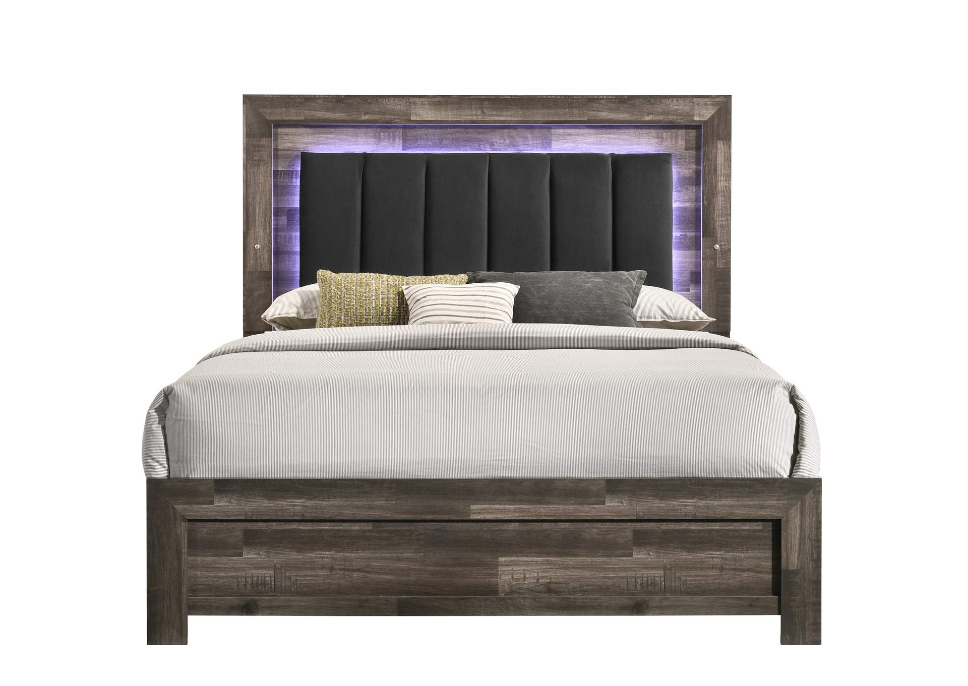 Johnny Brown Full Bed w/ LED,Titanic Furniture