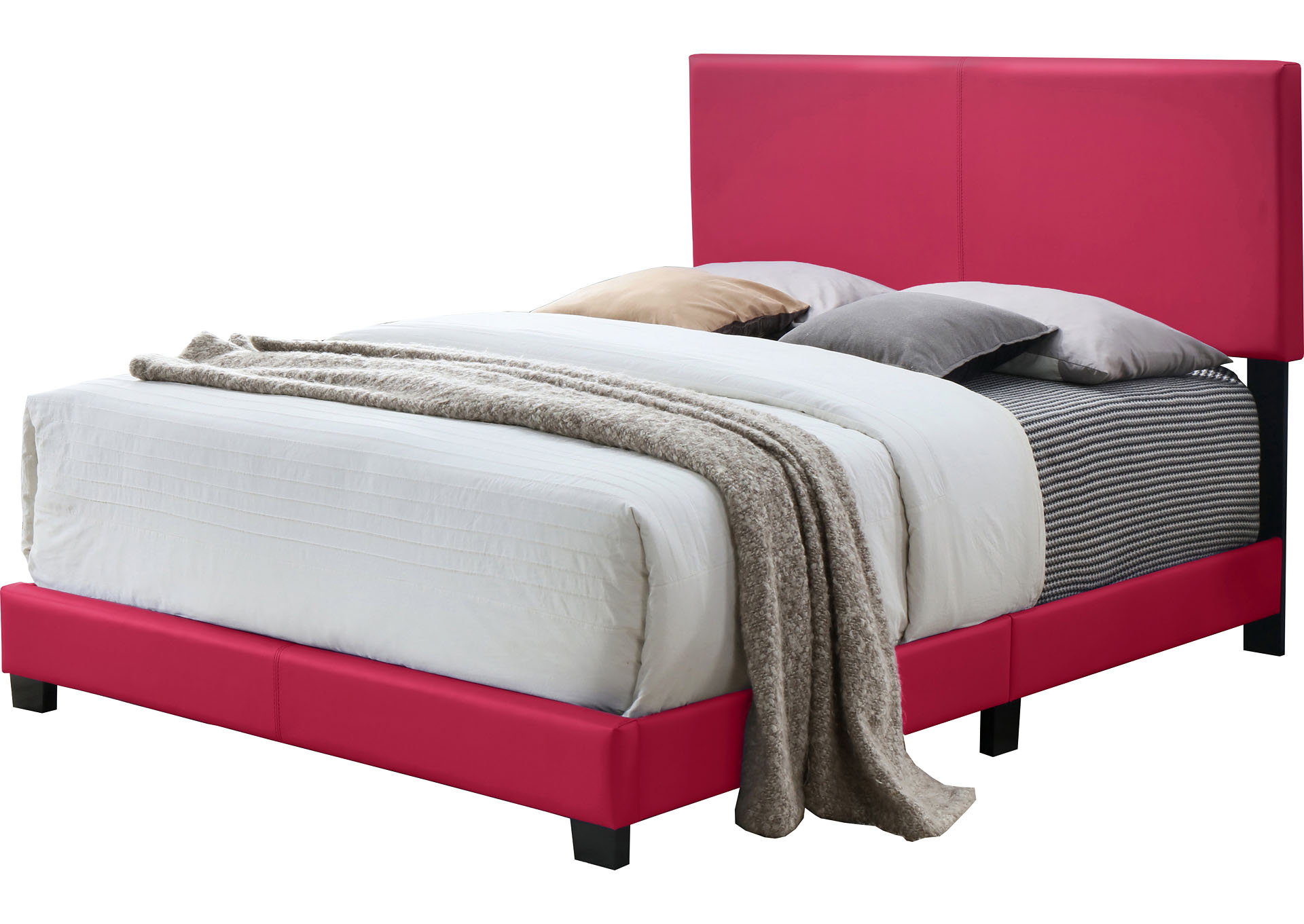 Xander Pink Twin Bed,Titanic Furniture