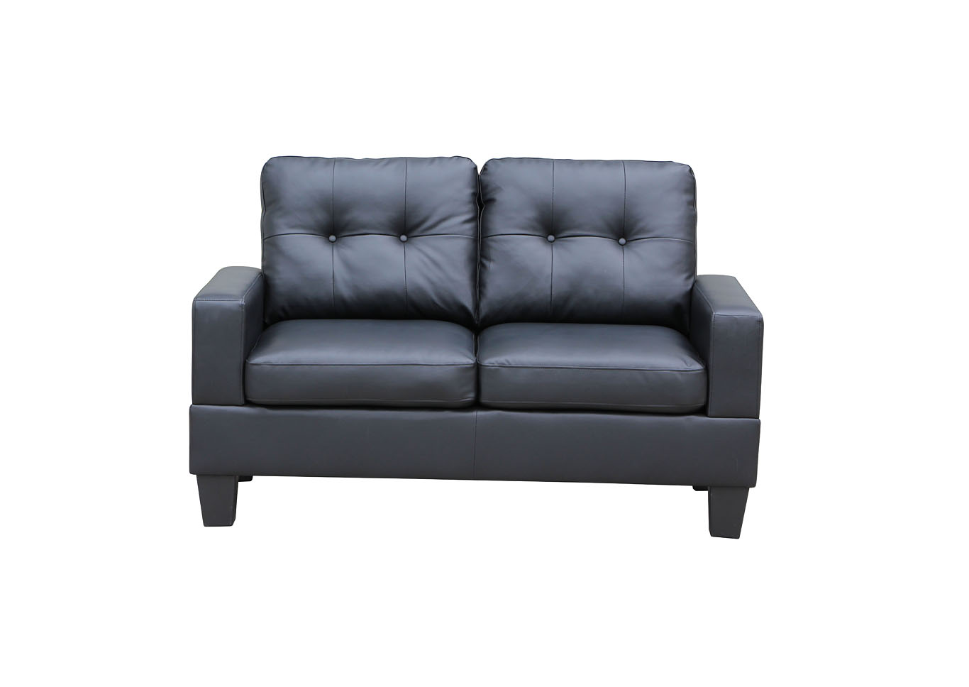 Black Loveseat,Titanic Furniture