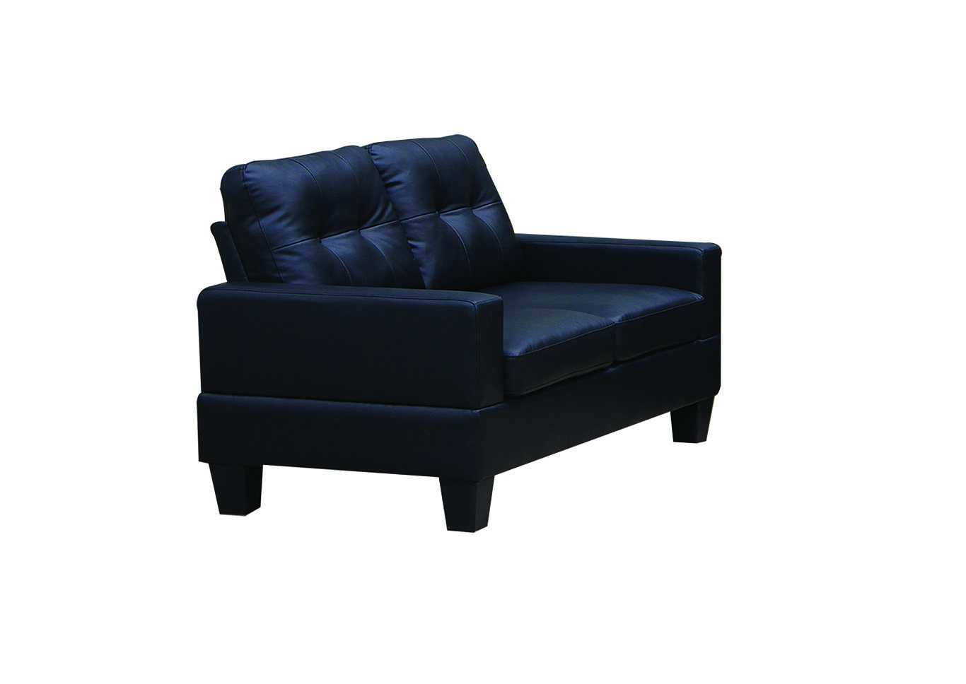 Black Loveseat,Titanic Furniture