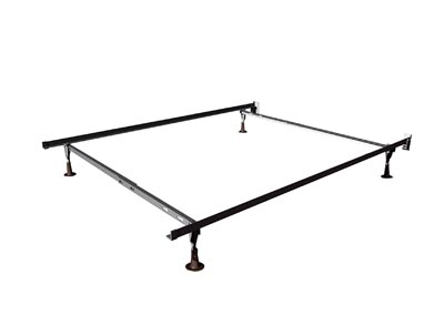 Image for Brass Metal Twin/Full Bed Frame