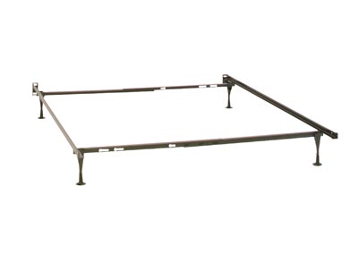 Image for Brass Metal Twin/Full/Queen Bed Frame Caps