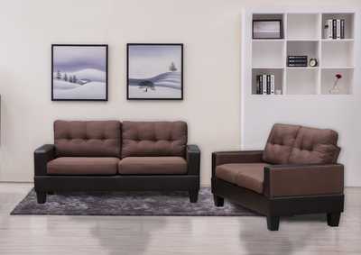 Image for Brown/Brown and Loveseat