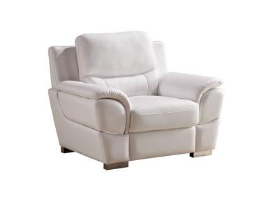 Image for White Arm Chair